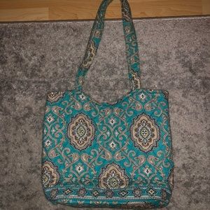 Vera Bradley Totally Turquoise shoulder bag